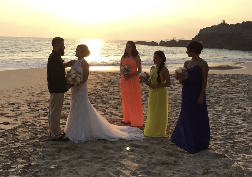 boda en la playa